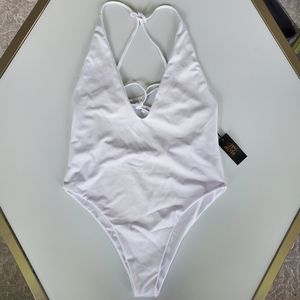 Revolve Joues De Sable amber one piece swimsuit NWT